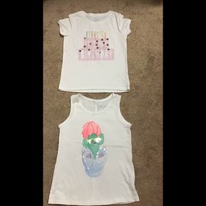 CAT & JACK GIRL SHIRT BUNDLE